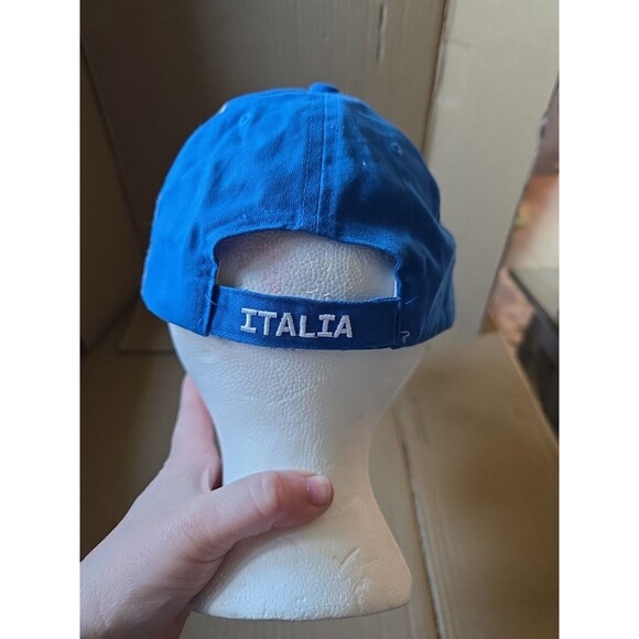 Italia‎ Azzurri Soccer Baseball Cap Hat Italy Italian Football Fan - Picture 5 of 9